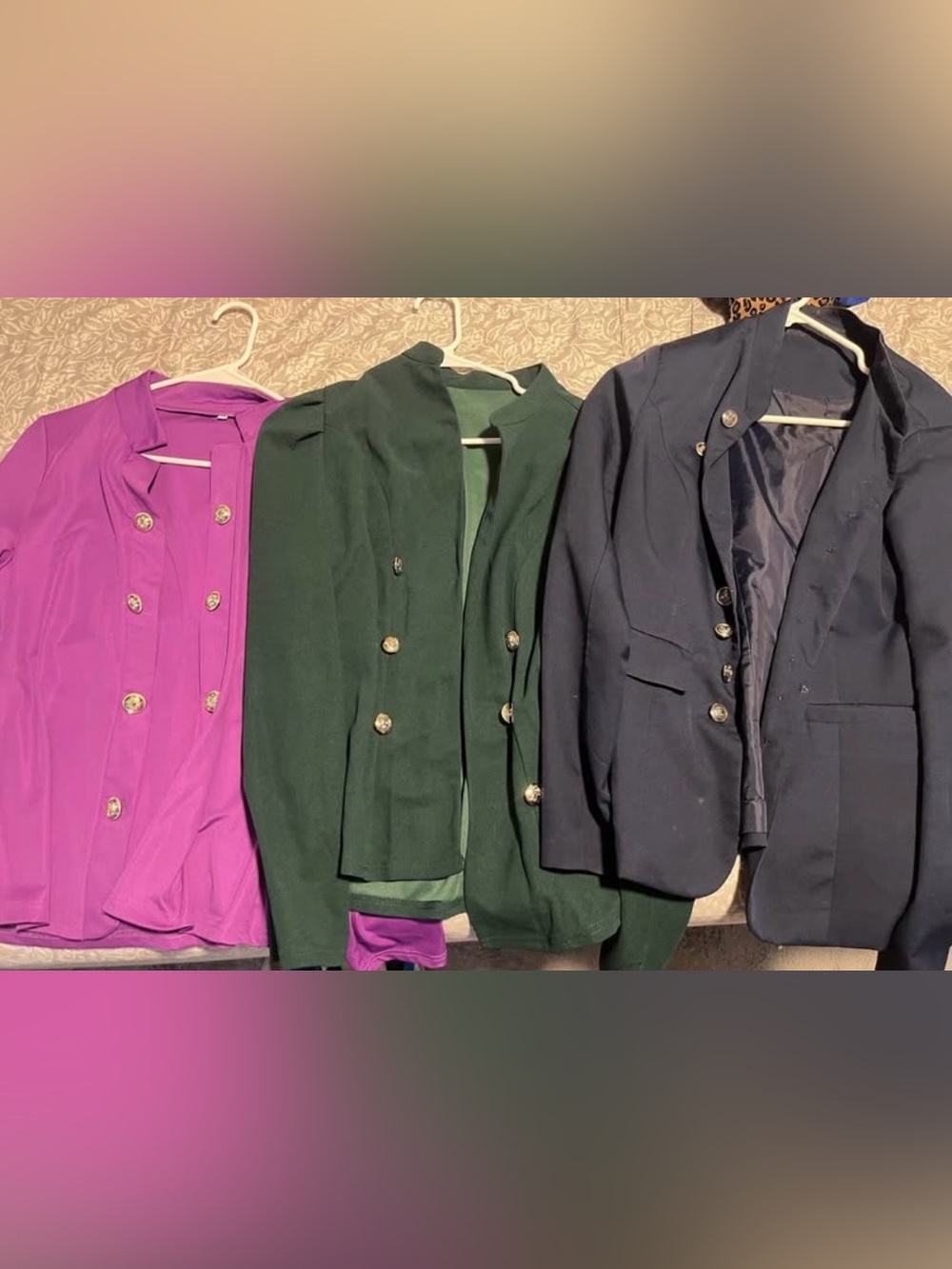 3 Women’s M/L Blazers for $9- Work Wear